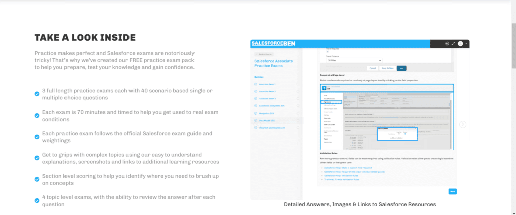 Salesforce Associate Practice Exams